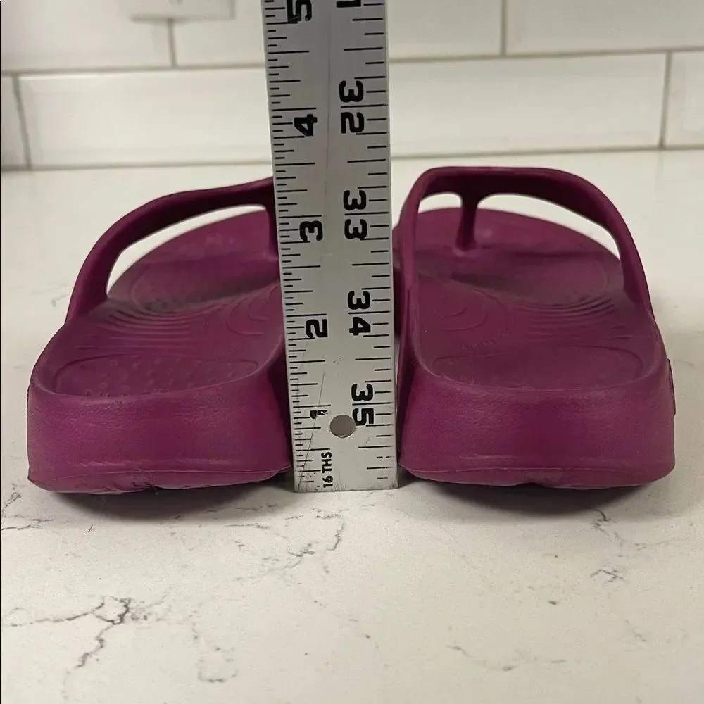 NUUSOL WOMEN'S CASCADE RECOVERY FLIP FLOP Size 8 CA-Dusty Rose ?